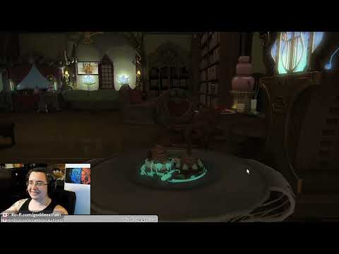 Day 126 - Wise's room (and the dessert/housing item from today's Omicron quest)