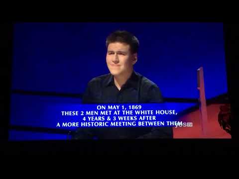 Final Jeopardy, James Holzhauer reaches & passes the $1 MILLION MARK 😃 (4/23/19)