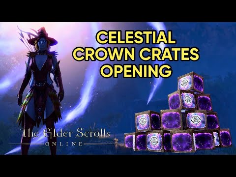 Eso Celestial Crown Crates Opening 2025