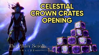 ESO Celestial Crown Crates Opening 2025