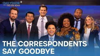 Farewell to Trevor from the Correspondents | The Daily Show
