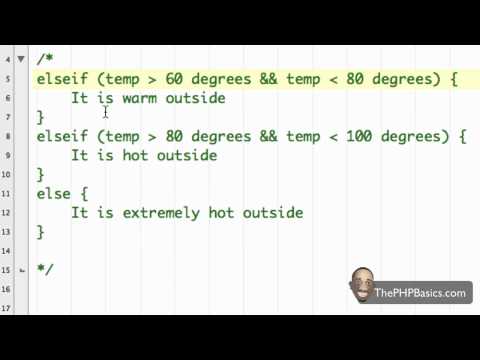 Tutorial 13 Php Else If Statement