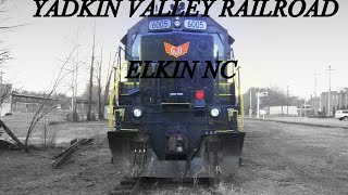 preview picture of video 'Yadkin Valley Railroad, Elkin NC'