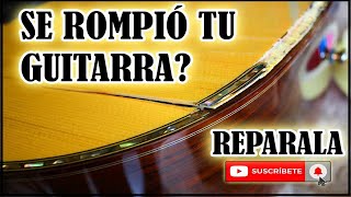 How to Repair Cracks and Cracks in GUITAR or BASS - How to repair Paint
