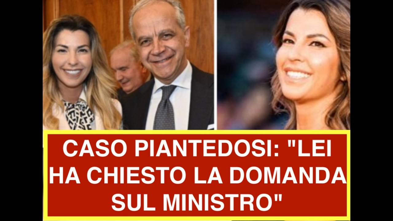 CASO PIANTEDOSI: "LEI HA CHIESTO LA DOMANDA SUL MINISTRO"