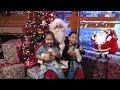 Christmas Morning 2016 Opening Presents Santa Thomas Friends Disney Frozen