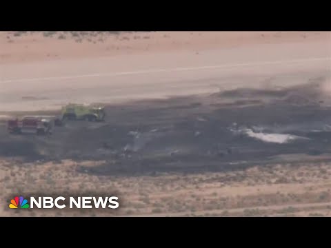 Eight dead after B-52 bomber crashes at California military base