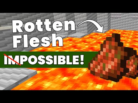 Unveiling Minecraft's Hidden Gems: The Untold Secrets of Rotten Flesh!