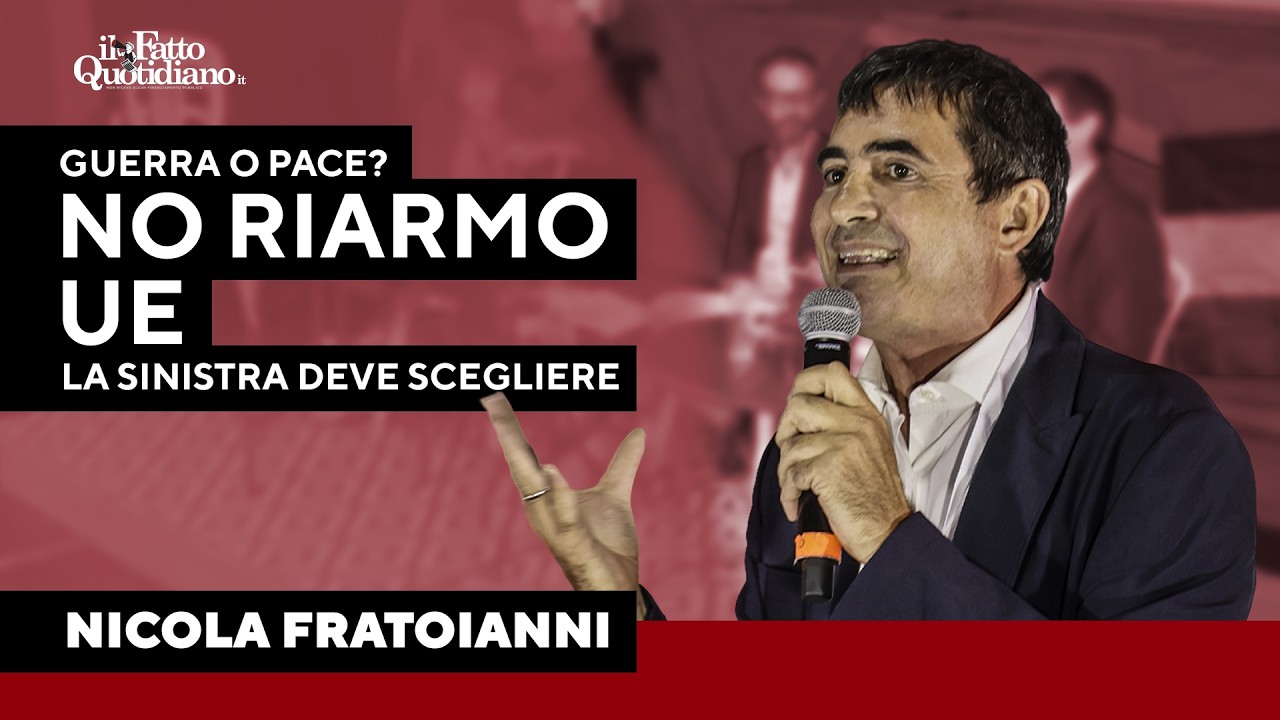 Fratoianni: "Se governiamo, il 5% del Pil alla NATO lo stracciamo"