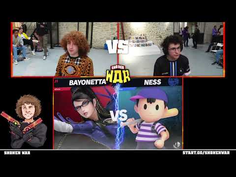 Shonen War 2 - BMS | Bloom4Eva (Bayonetta) vs. CR | TSKFC (Ness) - Losers Top 12