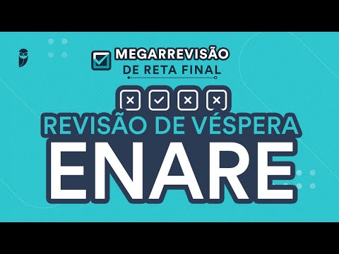 Revisão de Véspera ENARE - Aula para Residência Médica