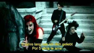 5 Jahre - L'ame Immortelle subtitulos en español
