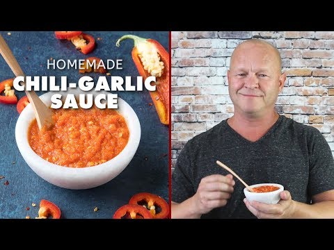 Homemade Chili-Garlic Sauce #shorts