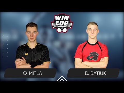 18:15 Oleksii Mitla - Dmytro Batiuk 25.05.2025 WINCUP Master. TABLE 2