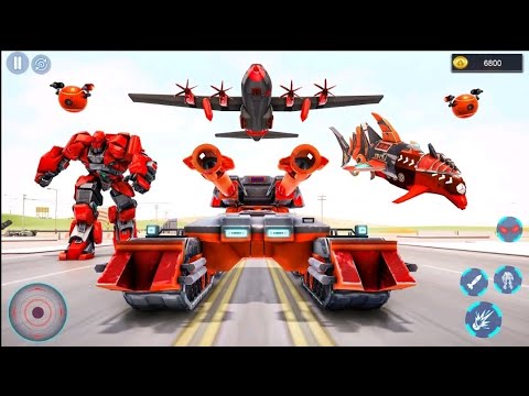 Dolphin Robot Transform Wars-Android Gameplay #2024