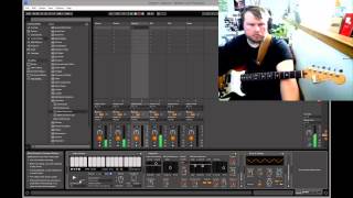 Matt Borghi - Improvised Ambient Guitar with Ableton Live #1