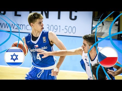 Israel v Czech Republic - Full Game - FIBA U18 European Championship Division B 2018