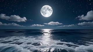 Soft  Celtic sounds for Escaping Noisy Reality & Stress with Nocturnal  Sea View