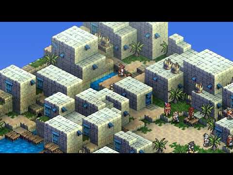 Tactics Ogre: LUCT - 74 Ch 4 (Chaos) #5 SQ Azelstan 01 Port Omish - vs Ragnar, rescue Diego