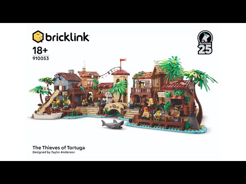 LEGO 910053 Instructions | Bricklink | The Thieves of Tortuga | BDP Series 5