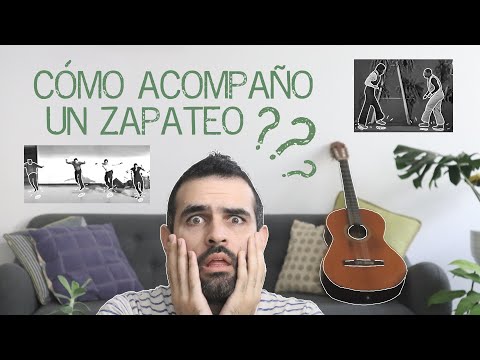 How to accompany Zapateo - 8 patterns by Vicente Vásquez - Afro-Peruvian guitar tutorial