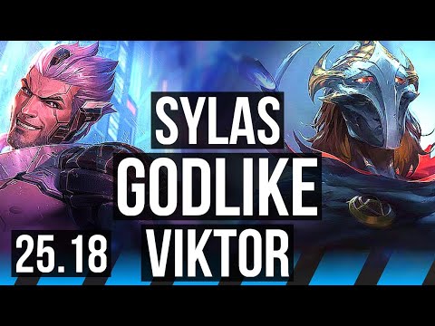 SYLAS vs VIKTOR (MID) | Godlike | KR Master | 25.18