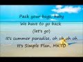 Simple Plan - Summer Paradise feat. MKTO (lyrics ...