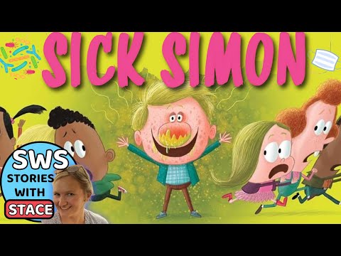 🤢Kids Book Read Aloud: Sick Simon by Dan Krall