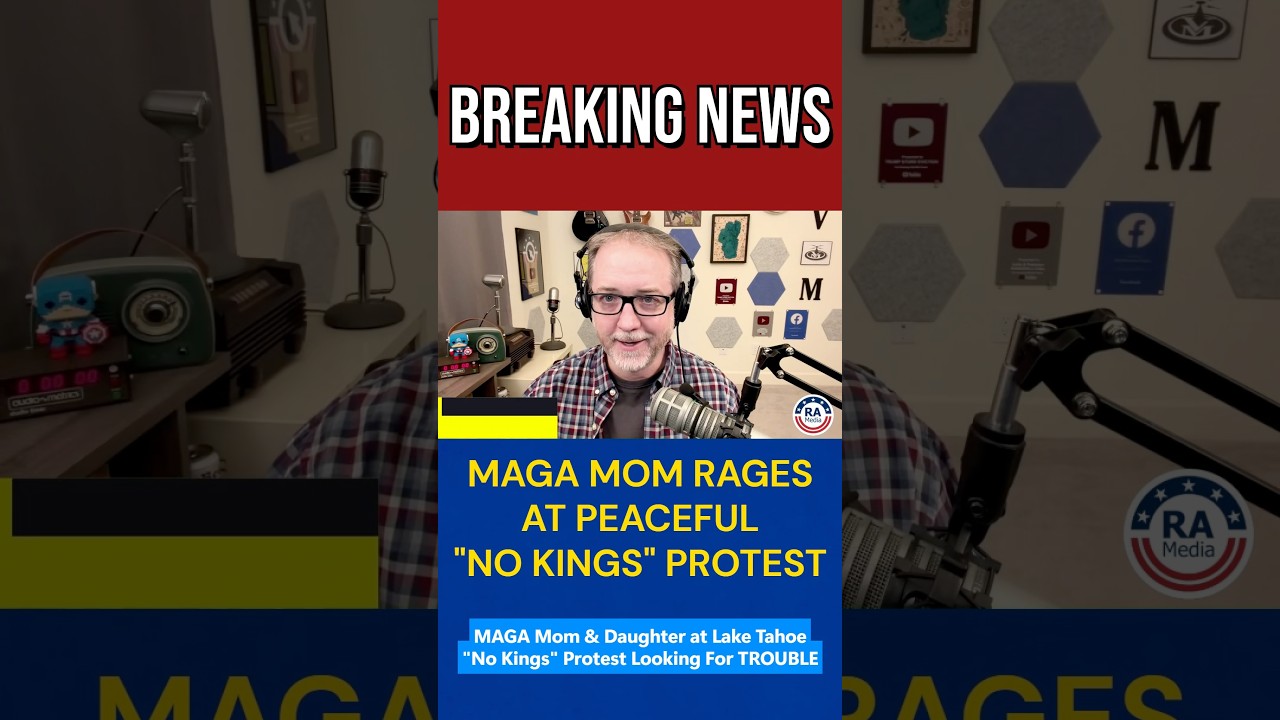 MAGA Mom RAGES At ‘No Kings’ Protestors In Unhinged MELTDOWN