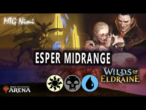 Esper Midrange up to Diamond! | Wilds of Eldraine | Standard Gameplay | MTG Arena