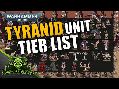 Which Tyranid Units are Best in 10th Ed 40k!? | Tyranid Faction Tier List