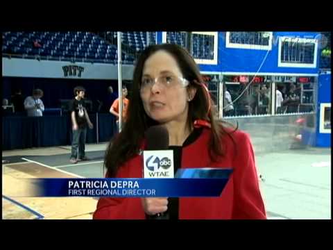 Robots square off during competition at Petersen Events Center