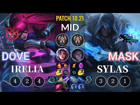 SB Dove Irelia vs RNW Mask Sylas Mid - KR Patch 10.21