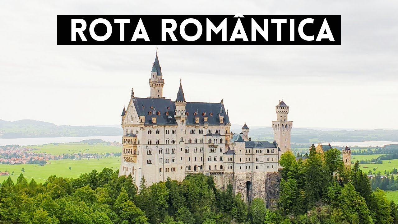 ROTA ROMÂNTICA NA ALEMANHA: ROTEIRO DE 3 DIAS. Castelo de Neuschwanstein. Europa de carro. EP. 5
