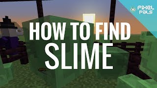 Minecraft #5 - TroPix Tutorial, How to spawn in slime for slime balls (Sticky Pistons)