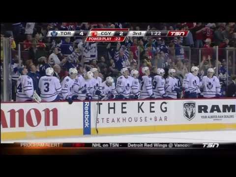 Paul Ranger's EN Goal - Last Minute of the Third - Leafs Win - Oct 30th 2013 (HD)