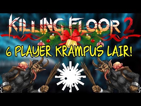 Killing Floor 2 | 6 PLAYER PUBLIC KRAMPUS LAIR! Is The Abomination Really Harder In Public?