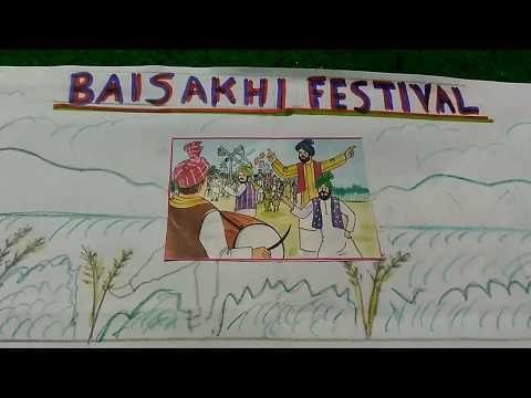 Paragraph on"BAISAKHI FESTIVAL". let's learn English and Paragraphs. Video