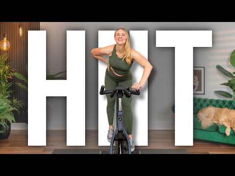 15 minute HIIT Cardio Cycling Workout