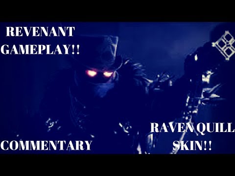 Paragon: Revenant Raven Quill Skin Gameplay 62