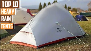 Top 10 Tents for Heavy Rain – Keep Dry and Comfortable Outdoors!