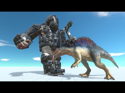 KING KONG vs UNITS - Animal Revolt Battle Simulator