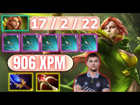 🔥 BZM Windranger 17 KILLS & 906 XPM 🔥 47K DMG DEALT - Dota 2