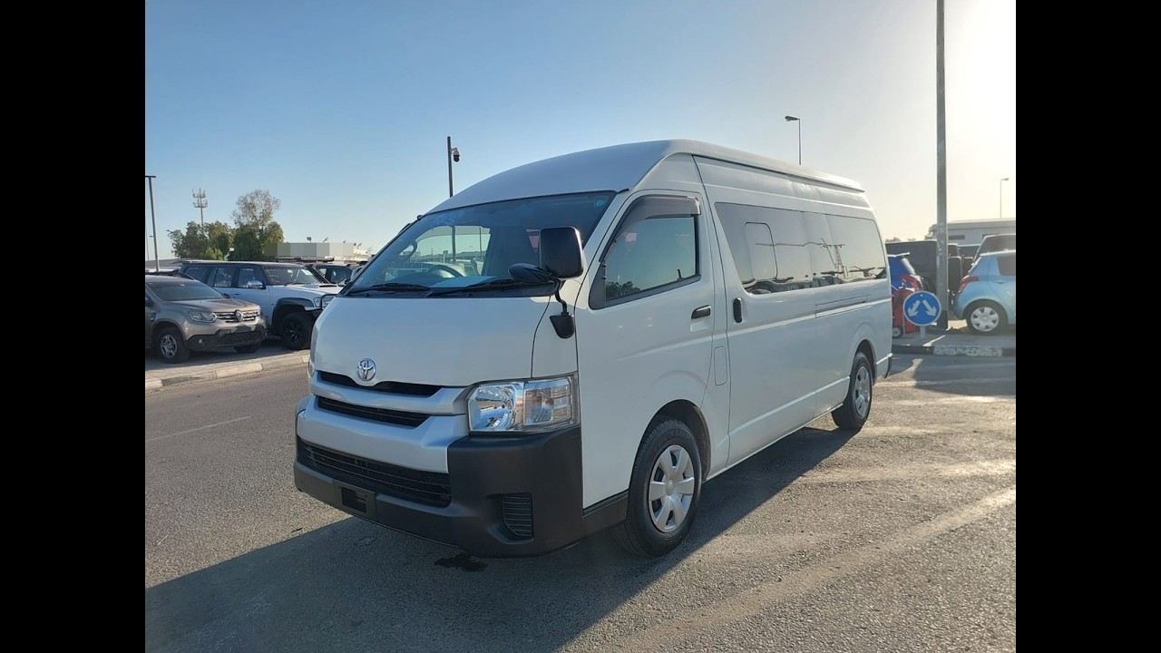 تويوتا هاياس 2015 TOYOTA HIACE VAN DX RHD DIESEL AUTOMATIC 3.0L(PM16720) video