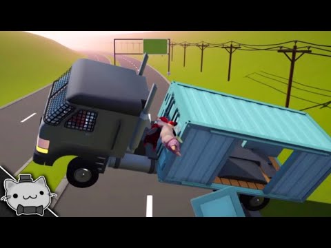 We EXPLODED The TRUCKS On Gang Beasts... #2! (Gang Beasts Funny Moments)