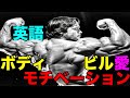 シュワちゃんから学ぶ上に行くための考え方と英会話【筋トレモチベーション】
