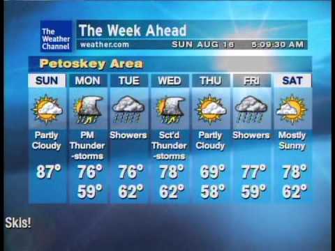 Real WeatherStar XL - Harbor Springs, MI - 8/16/2015 5:08 AM ET