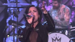 Demi Lovato &amp;  Fall Out Boy Performance : The Ellen Show  "Irresistible"