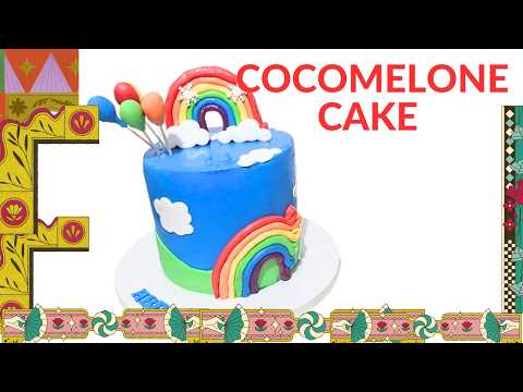 Create a STUNNING Cocomelone Cake for Beginners from Scratch!