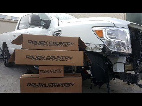 Installing a 6 Inch Lift on the Titan XD I Bought from Copart